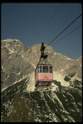 728061 Tram lift, Tofana, Cortina, Italy A4 Photo Print