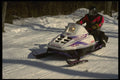 728067 Snowmobiler Enjoying The Sport A4 Photo Print