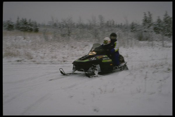 728071 Family Sport Of Snowmobiling A4 Photo Print