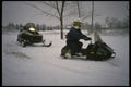 728080 Young Snowmobiler A4 Photo Print