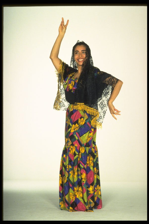 729008 Mexican Dancer A4 Photo Print