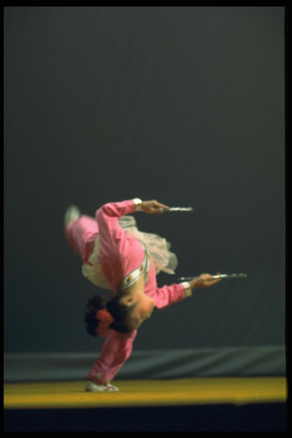729010 Wu Shu Chinese Acrobats, Visiting London, England A4 Photo Print