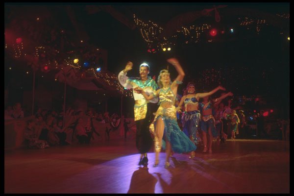 729015 Dance During Carnival In German Theater, Munich, Germany A4 Photo Print