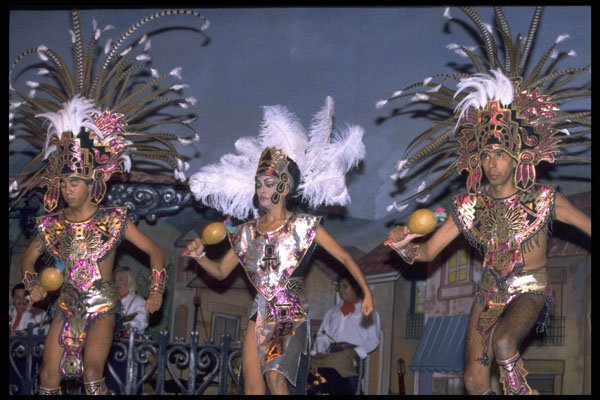 729036 Feathered Native Dancers A4 Photo Print