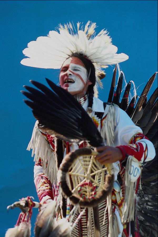 729045 Native Dancer At Pow wow A4 Photo Print