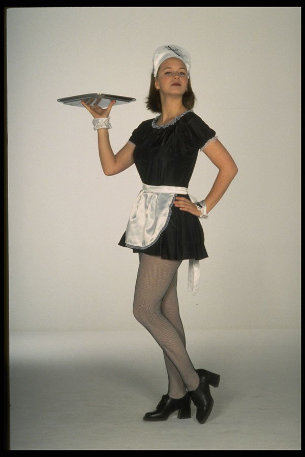 730013 French Maid A4 Photo Print