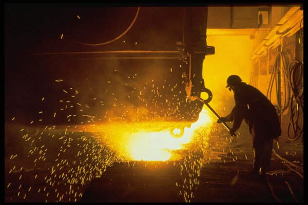 730020 Steel Mill, Sydney, Nova Scotia, Canada A4 Photo Print