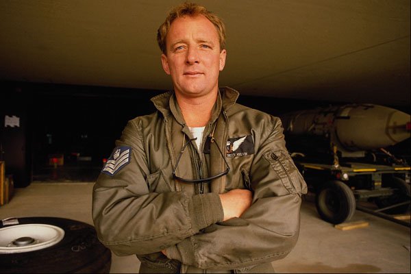 730035 Hercules Pilot From New Zealand, Gulf War A4 Photo Print