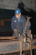 730044 Grinding Operation, Steel Works, Trenton, Nova Scotia, Canada A4 Photo Print