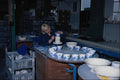 730058 Poole Pottery, Hand Painting A4 Photo Print