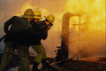 730060 Firemen At Work A4 Photo Print