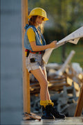 730063 Young Female Construction Worker A4 Photo Print