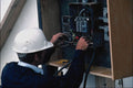 730069 Electrician, Edmonton, Alberta, Canada A4 Photo Print