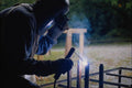 730073 Arc Welding A4 Photo Print