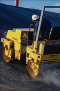 730075 Power Roller, Road Construction A4 Photo Print