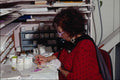 730089 Female Cartoon Artist At Work, Burbank, California, U.S.A. A4 Photo Print