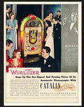 731 05 wurlitzer juke box 1940s Advert A4 Photo Print
