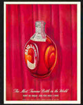 731 07 haig and haig dimple whisky bottle Advert A4 Photo Print