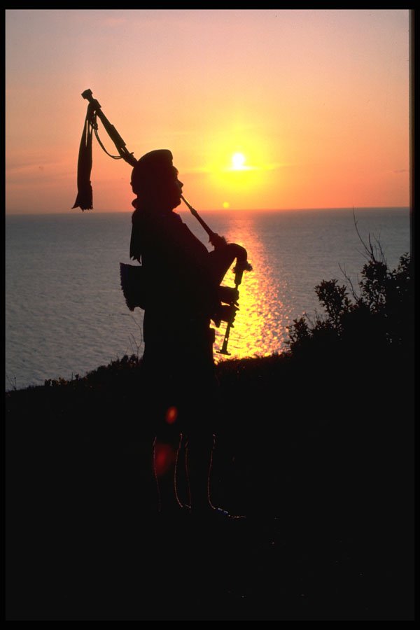 731001 Highland Games, Nova Scotia A4 Photo Print