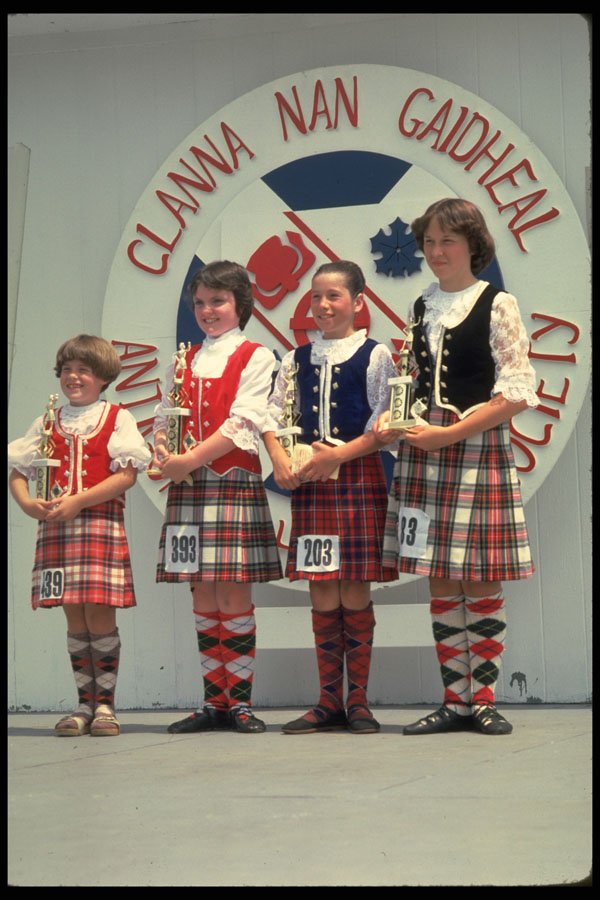 731004 Highland Dance Finalist, Highland Games A4 Photo Print