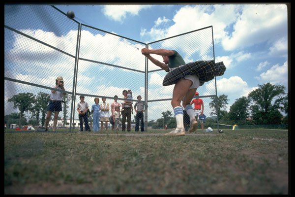 731008 Scottish Games, Nova Scotia A4 Photo Print