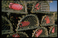 731024 Lobster Traps, Peggy's Cove, Nova Scotia A4 Photo Print