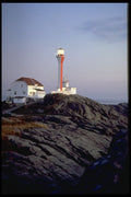 731028 Lighthouse, Yarmouth, Nova Scotia A4 Photo Print