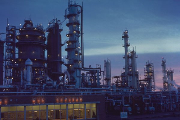 731051 Imperial Oil Refinery, Nova Scotia A4 Photo Print
