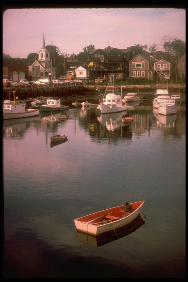 731069 Home Of The Bluenose, Nova Scotia A4 Photo Print