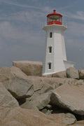 731078 On The Rocks, Peggy's Cove, Nova Scotia A4 Photo Print