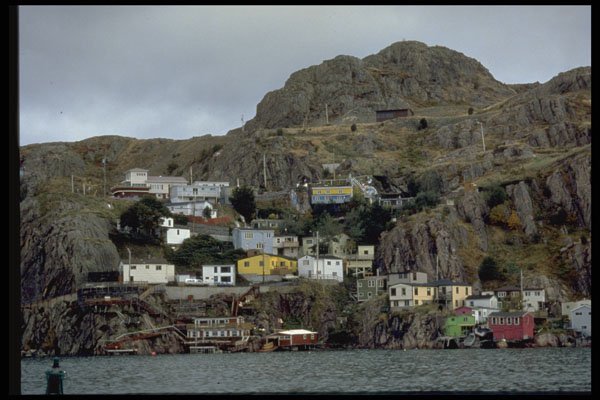 731083 The Battery, St. John's Harbour, Newfoundland A4 Photo Print