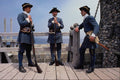 731088 French Guards, Louisbourg, Nova Scotia A4 Photo Print