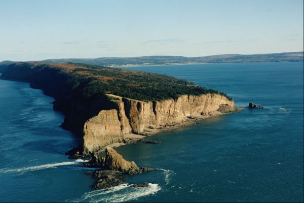 731093 Gateway To World's Highest Tides, Cape Split, Nova Scotia A4 Photo Print