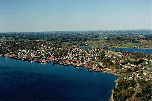 731094 Lunenburg, Nova Scotia, Famous For Ship Building A4 Photo Print