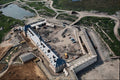 731099 Aerial Of Fortress Louisbourg, Nova Scotia A4 Photo Print