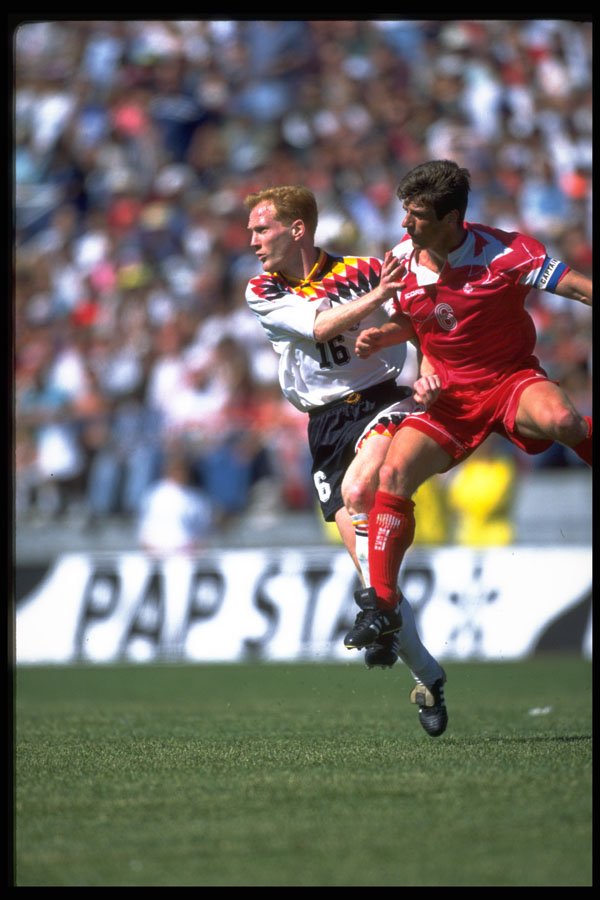 732001 Colin Miller, Canada And Mathias Sammer, Germany A4 Photo Print