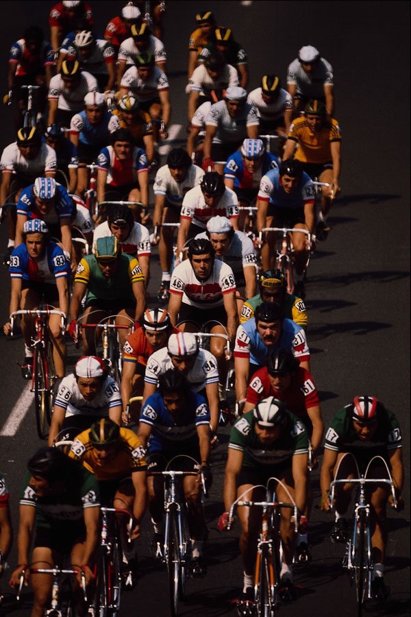 732043 Cycling, Road Course A4 Photo Print