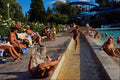 732054 Thermal Pool, Eger, Hungary A4 Photo Print