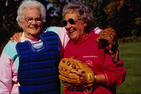 732065 Seniors Baseball A4 Photo Print