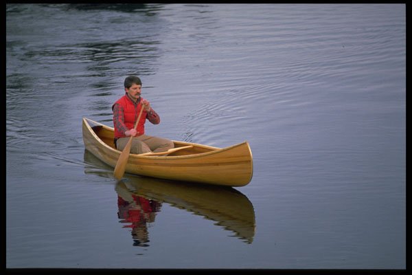 732070 Canoeist A4 Photo Print