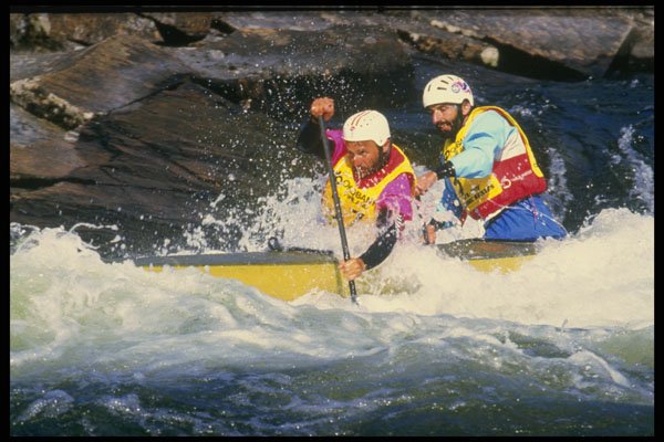 732072 Kayaking In Pattikka Rapids A4 Photo Print