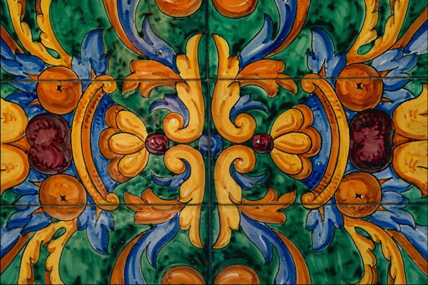 733002 Abstract Design, Alcala De Guadaira, Seville, Spain A4 Photo Print