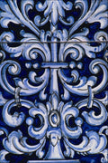 733015 Border Scroll Abstract, Oropesa, Toledo, Spain A4 Photo Print