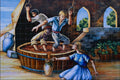 733020 Harvesting The Wine, Granada, Spain A4 Photo Print