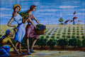 733021 Harvesting The Wine, Granada, Spain A4 Photo Print