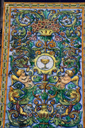 733031 Tryptich Tile, Left Panel, Torreblanca, Seville, Spain A4 Photo Print