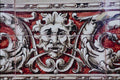 733051 Warrior Head Motif, Talavera, Toledo, Spain A4 Photo Print