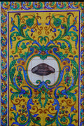 733059 Bullfighters Hat, Central Motif Tile, Madrid, Spain A4 Photo Print