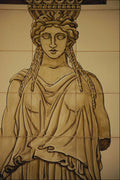 733060 Female Figure, Greek Statue, Madrid, Spain A4 Photo Print