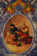 733061 Two Men In Tavern, Madrid, Spain A4 Photo Print